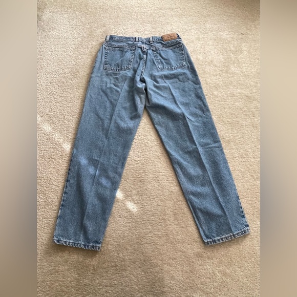 Eddie Bauer Blue Jeans - Low Rise - Women - Size: 14 - Picture 7 of 8